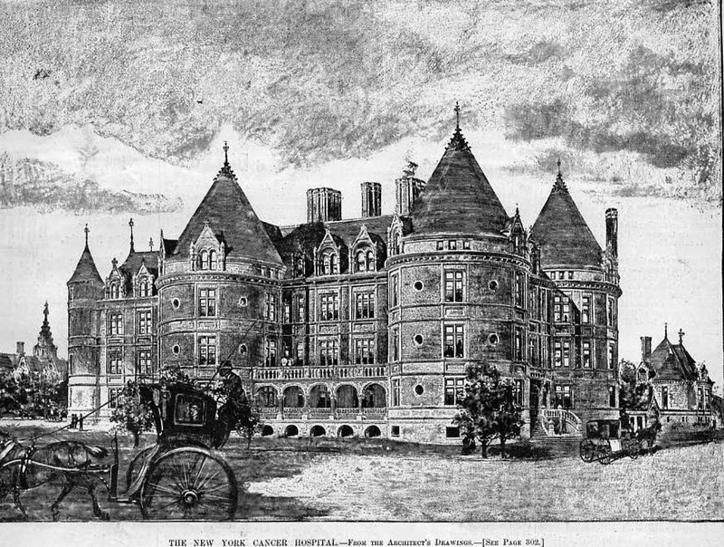 Illustration for article titled This Mysterious NYC Castle Was Actually America's First Cancer Hospital